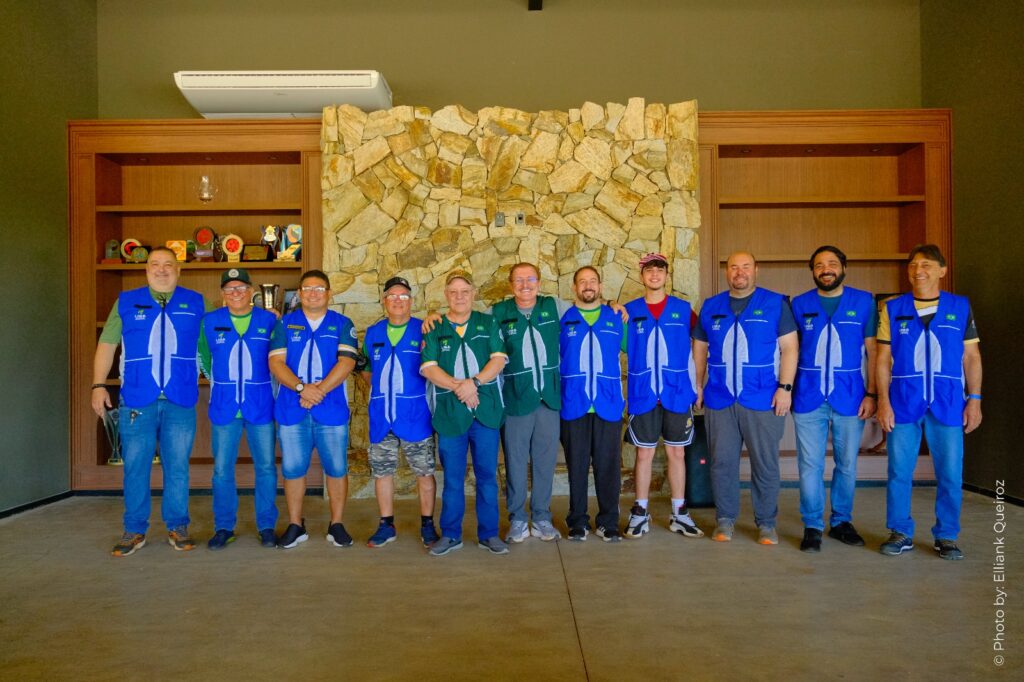 árbitros da LNTP no grande prêmio tiro Brasil de 2025