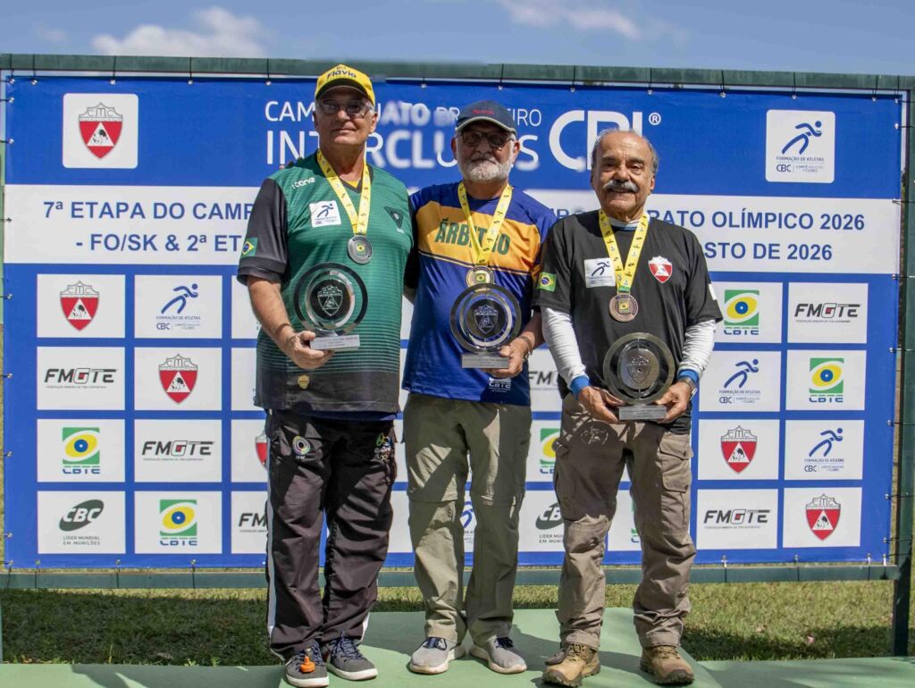 Pódio dos veteranos no CMC
